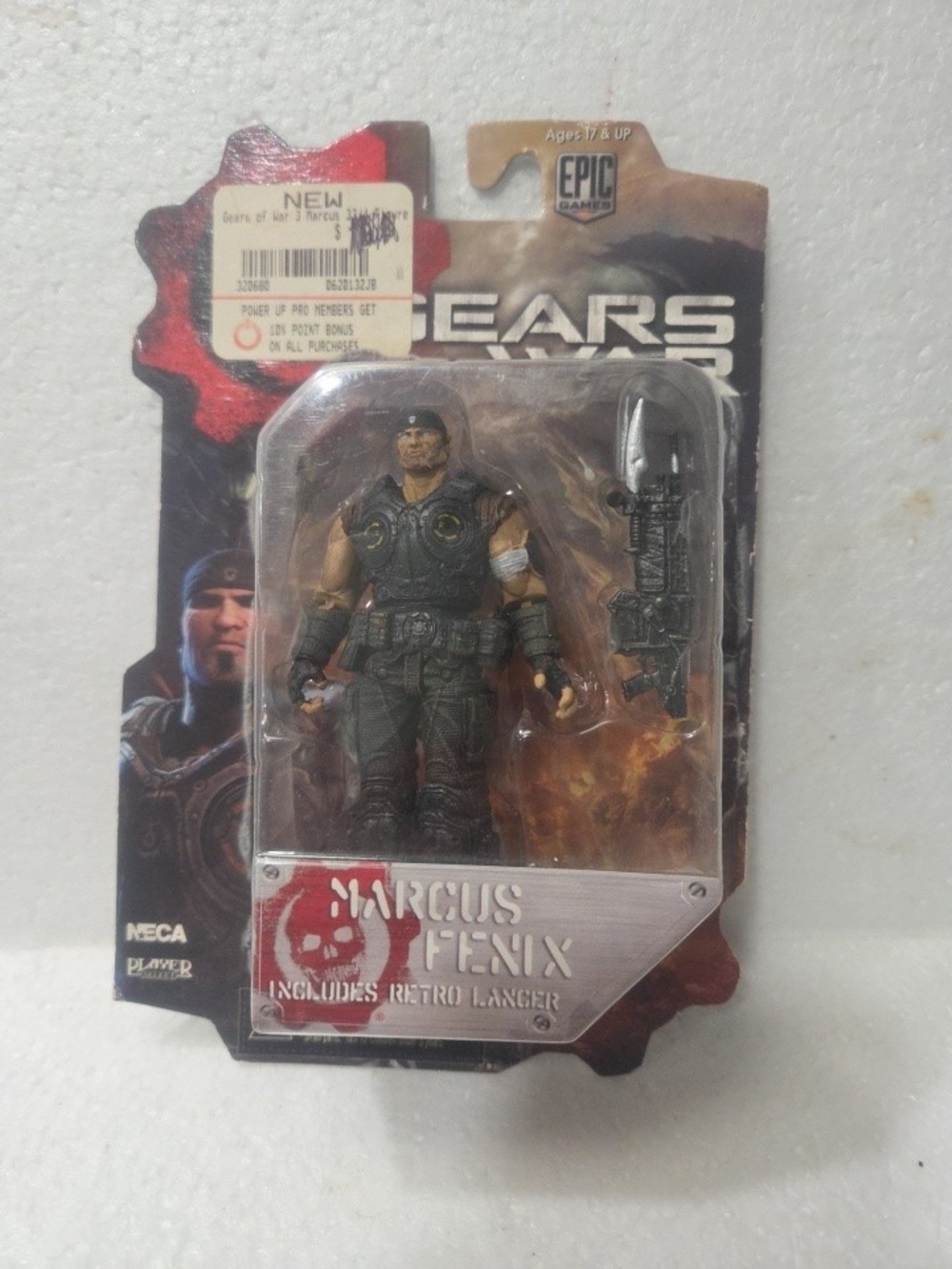 NECA Marcus Fenix Action Figure - Black